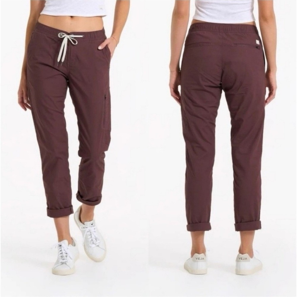 Vuori Ripstop Pants in Chestnut Purple Brown Size XS - Picture 11 of 11